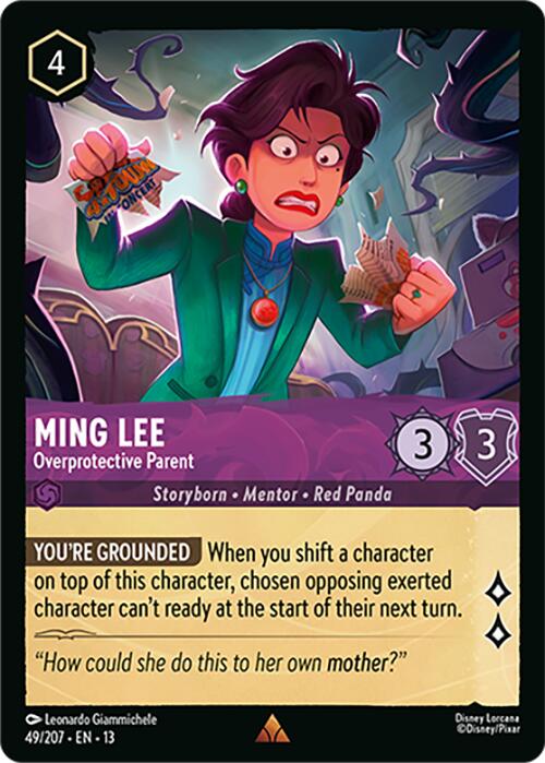 Ming Lee - Overprotective Parent (49/204) [Attack of the Vine!] | Shuffle n Cut Hobbies & Games