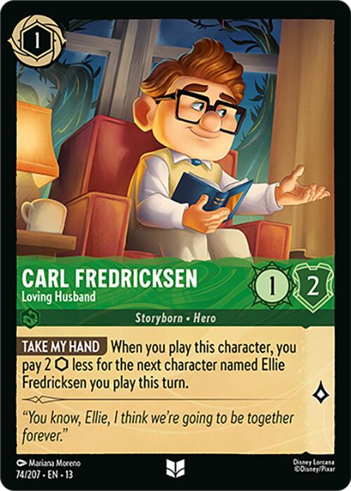 Carl Fredricksen - Loving Husband (74/204) [Attack of the Vine!] | Shuffle n Cut Hobbies & Games