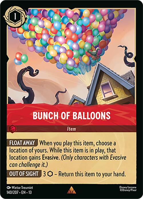 Bunch of Balloons (140/204) [Attack of the Vine!] | Shuffle n Cut Hobbies & Games