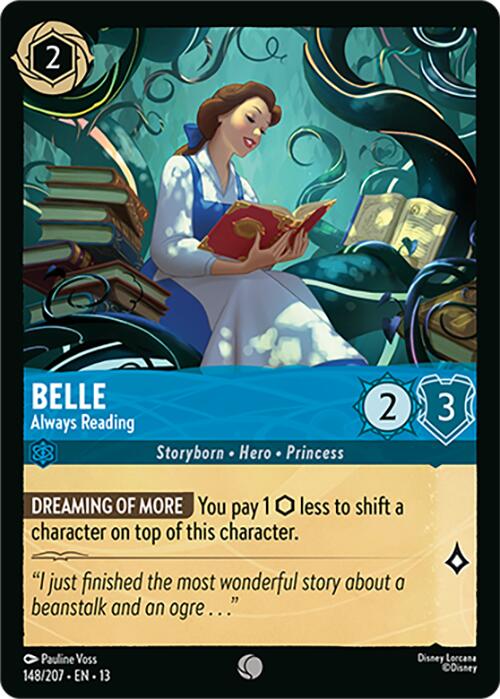 Belle - Always Reading (148/204) [Attack of the Vine!] | Shuffle n Cut Hobbies & Games