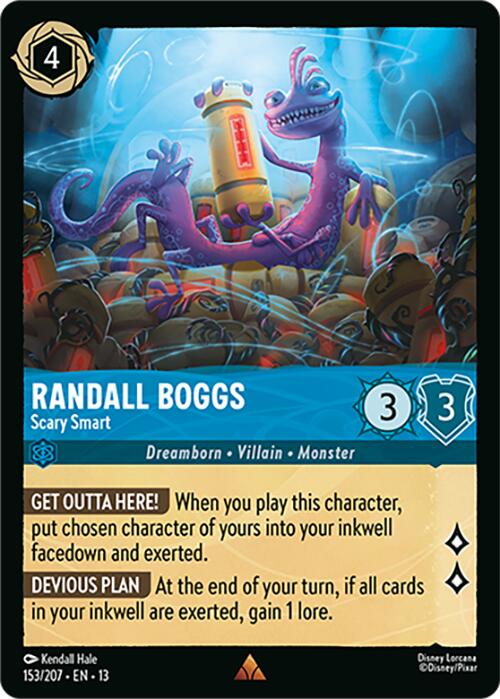 Randall Boggs - Scary Smart (153/204) [Attack of the Vine!] | Shuffle n Cut Hobbies & Games