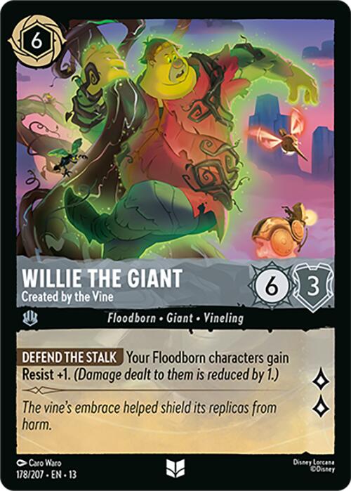 Willie the Giant - Created by the Vine (178/204) [Attack of the Vine!] | Shuffle n Cut Hobbies & Games