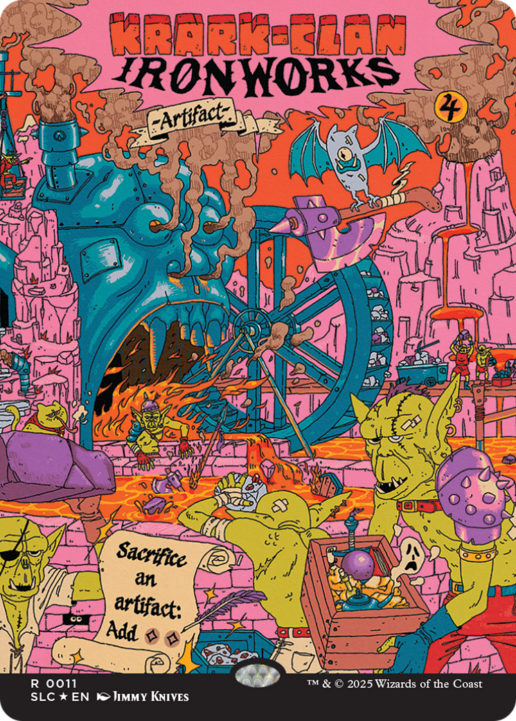 Krark-Clan Ironworks (Halo Foil) [Secret Lair Countdown Kit] | Shuffle n Cut Hobbies & Games