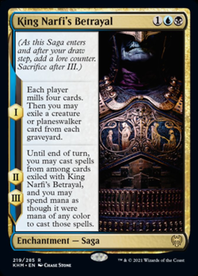 King Narfi's Betrayal [Kaldheim] | Shuffle n Cut Hobbies & Games