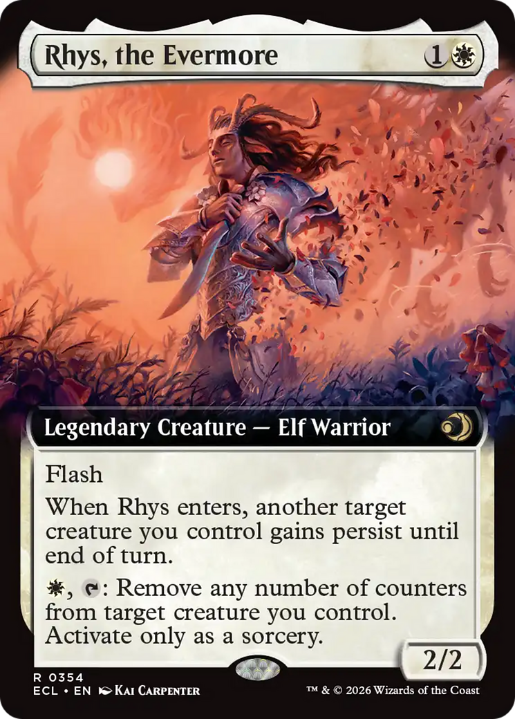 Rhys, the Evermore (Extended Art) [Lorwyn Eclipsed] | Shuffle n Cut Hobbies & Games