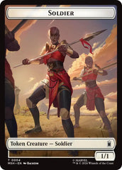 Soldier // Insect Double-Sided Token [Marvel Super Heroes Tokens] | Shuffle n Cut Hobbies & Games
