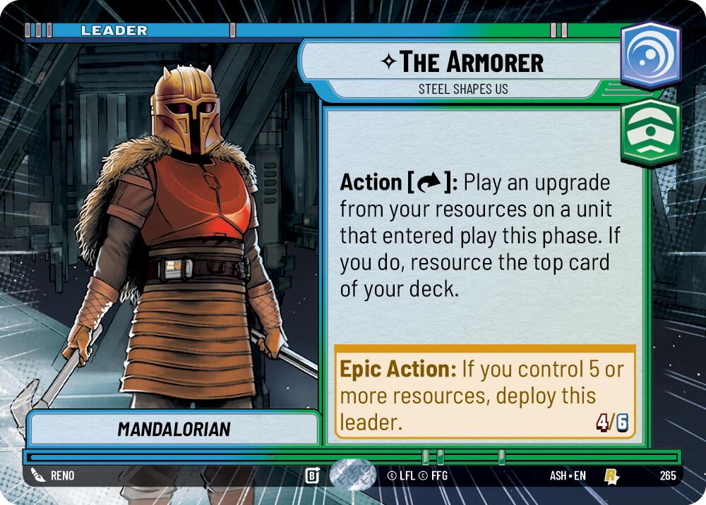 The Armorer - Steel Shapes Us (265) (Hyperspace) (265) [Ashes of the Empire] | Shuffle n Cut Hobbies & Games