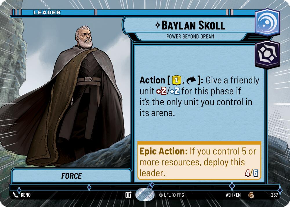 Baylan Skoll - Power Beyond Dream (267) (Hyperspace) (267) [Ashes of the Empire] | Shuffle n Cut Hobbies & Games