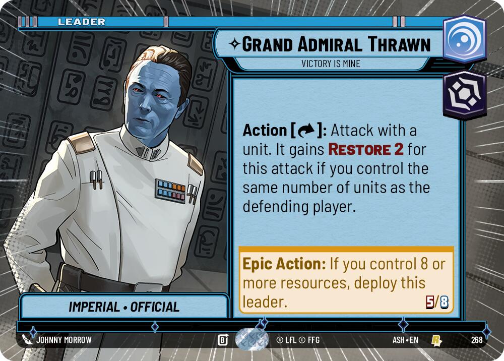 Grand Admiral Thrawn - Victory is Mine (268) (Hyperspace) (268) [Ashes of the Empire] | Shuffle n Cut Hobbies & Games
