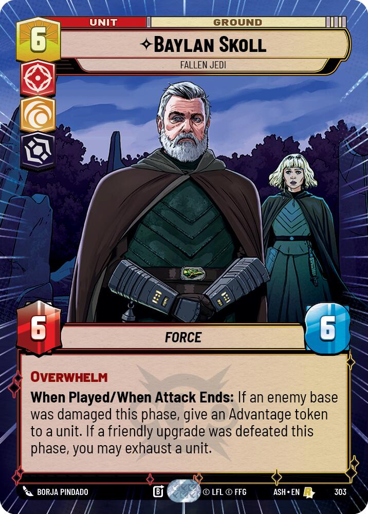 Baylan Skoll - Fallen Jedi (303) (Hyperspace) (303) [Ashes of the Empire] | Shuffle n Cut Hobbies & Games