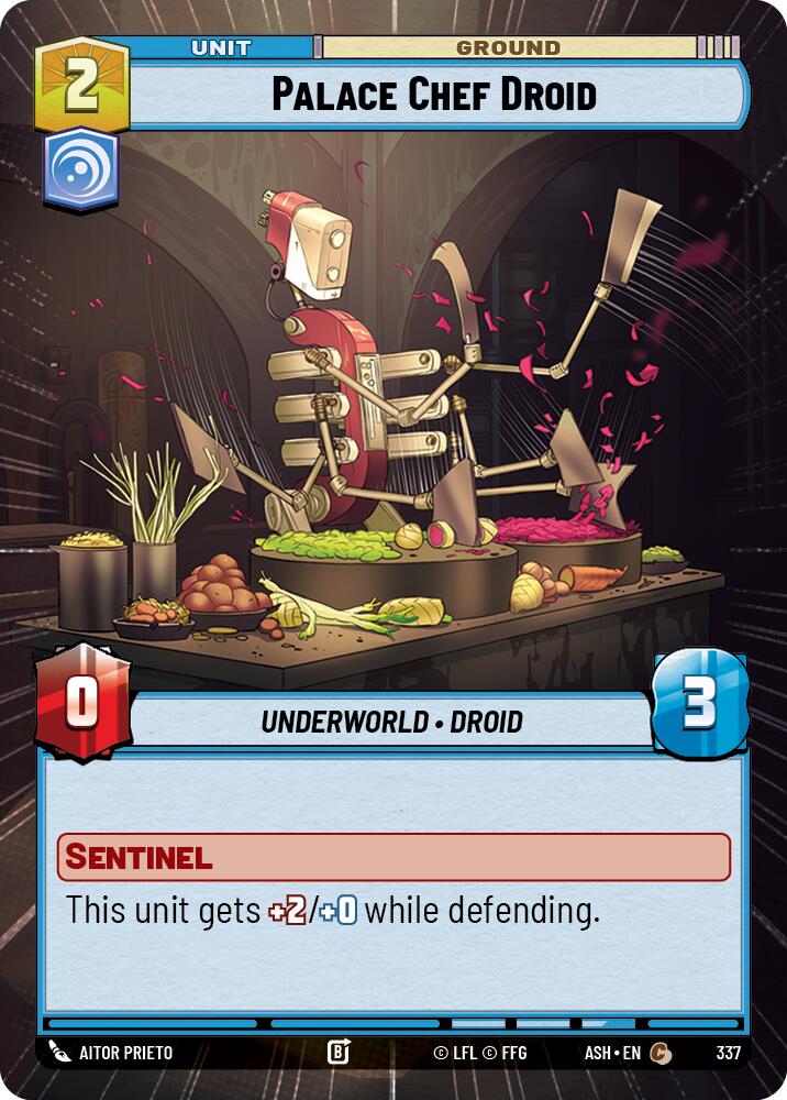Palace Chef Droid (337) (Hyperspace) (337) [Ashes of the Empire] | Shuffle n Cut Hobbies & Games