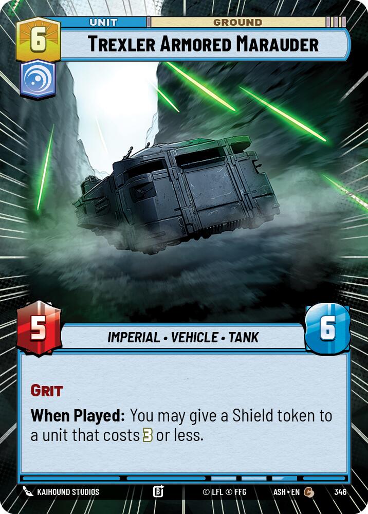 Trexler Armored Marauder (346) (Hyperspace) (346) [Ashes of the Empire] | Shuffle n Cut Hobbies & Games