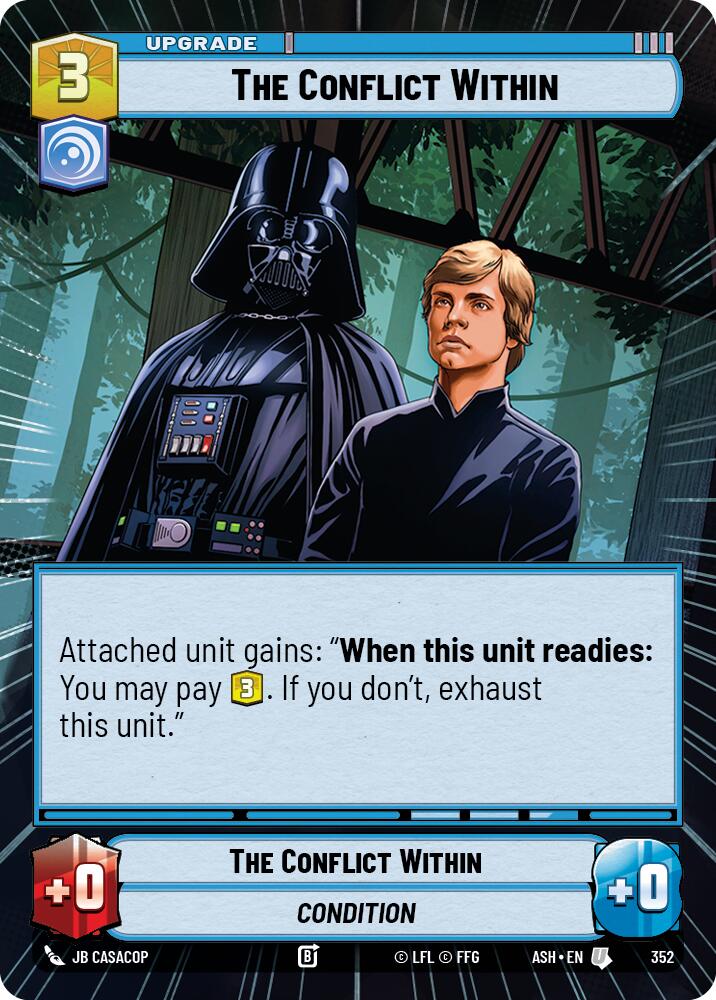 The Conflict Within (352) (Hyperspace) (352) [Ashes of the Empire] | Shuffle n Cut Hobbies & Games