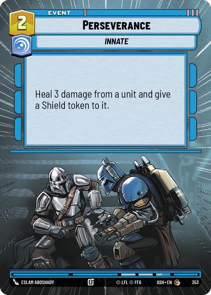 Perseverance (353) (Hyperspace) (353) [Ashes of the Empire] | Shuffle n Cut Hobbies & Games