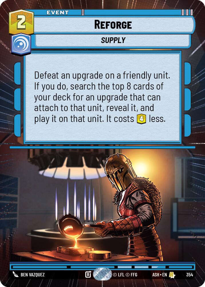 Reforge (354) (Hyperspace) (354) [Ashes of the Empire] | Shuffle n Cut Hobbies & Games