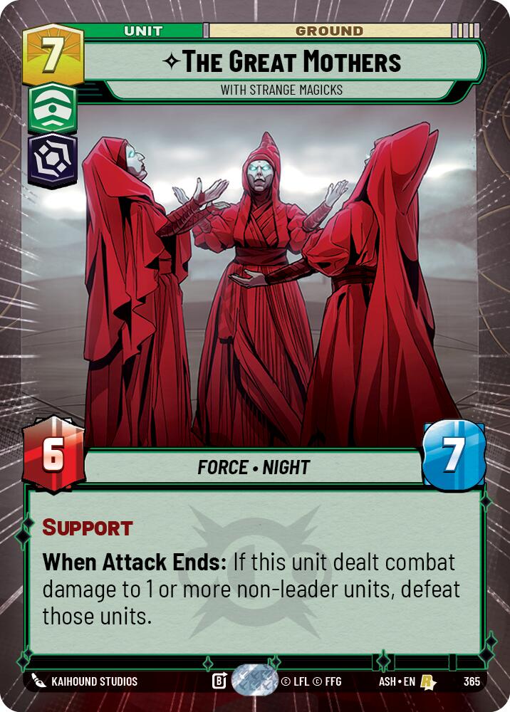 The Great Mothers - With Strange Magicks (365) (Hyperspace) (365) [Ashes of the Empire] | Shuffle n Cut Hobbies & Games