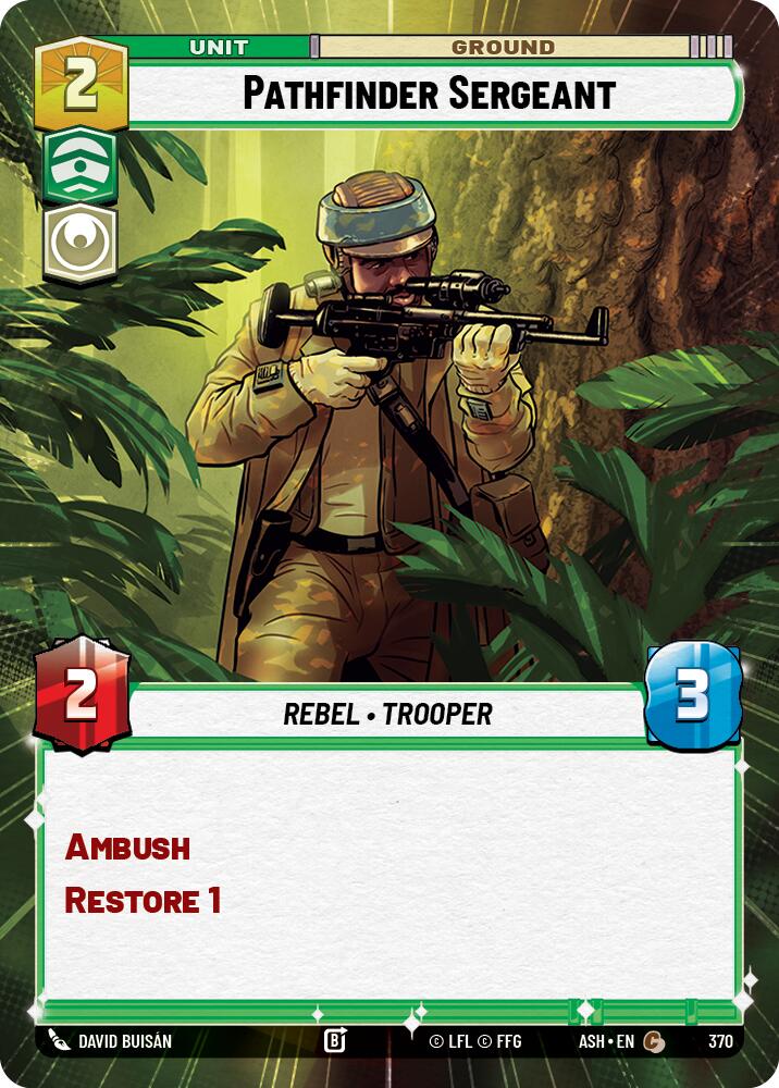 Pathfinder Sergeant (370) (Hyperspace) (370) [Ashes of the Empire] | Shuffle n Cut Hobbies & Games