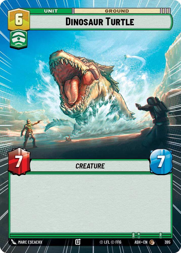 Dinosaur Turtle (395) (Hyperspace) (395) [Ashes of the Empire] | Shuffle n Cut Hobbies & Games