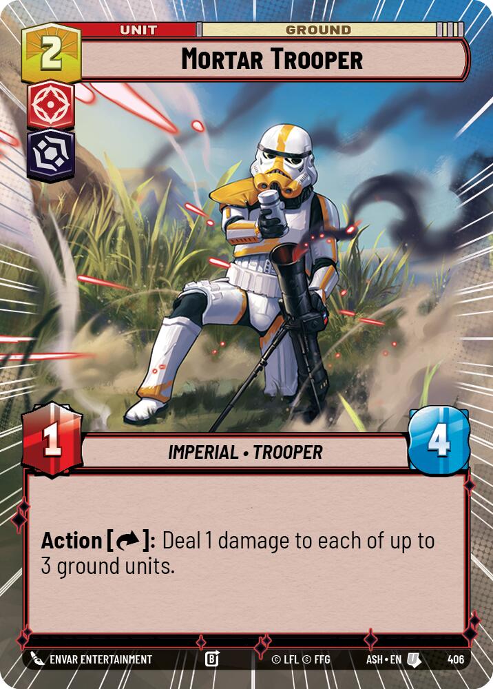 Mortar Trooper (406) (Hyperspace) (406) [Ashes of the Empire] | Shuffle n Cut Hobbies & Games