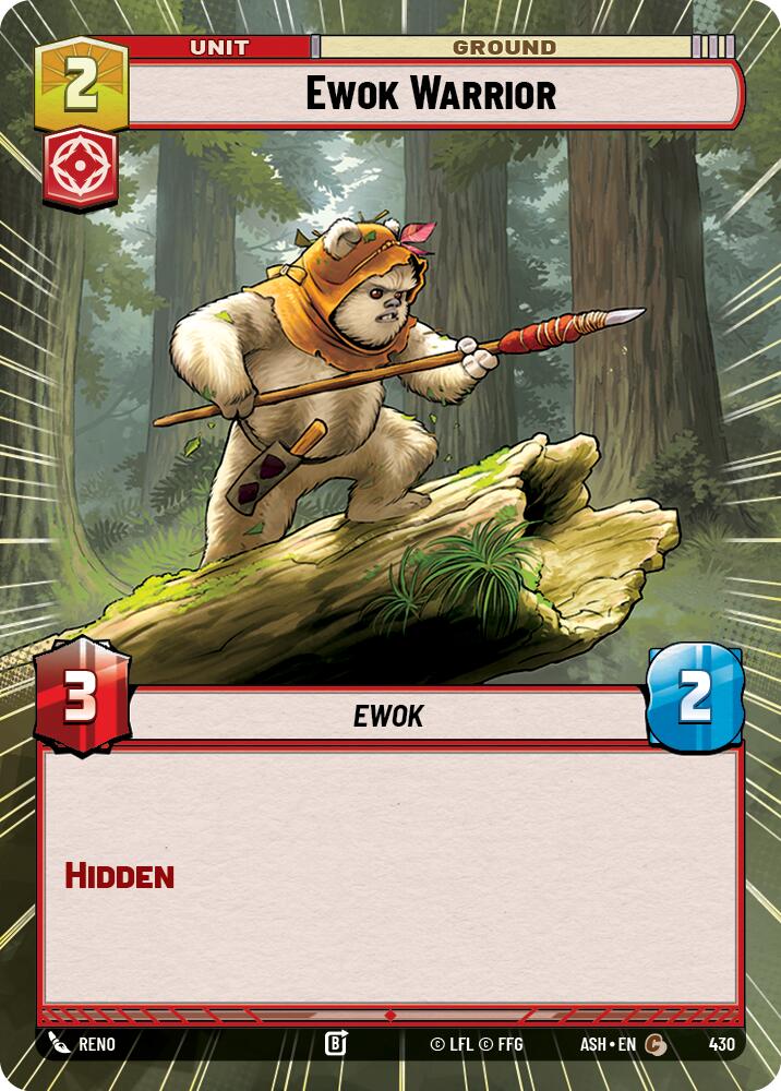 Ewok Warrior (430) (Hyperspace) (430) [Ashes of the Empire] | Shuffle n Cut Hobbies & Games