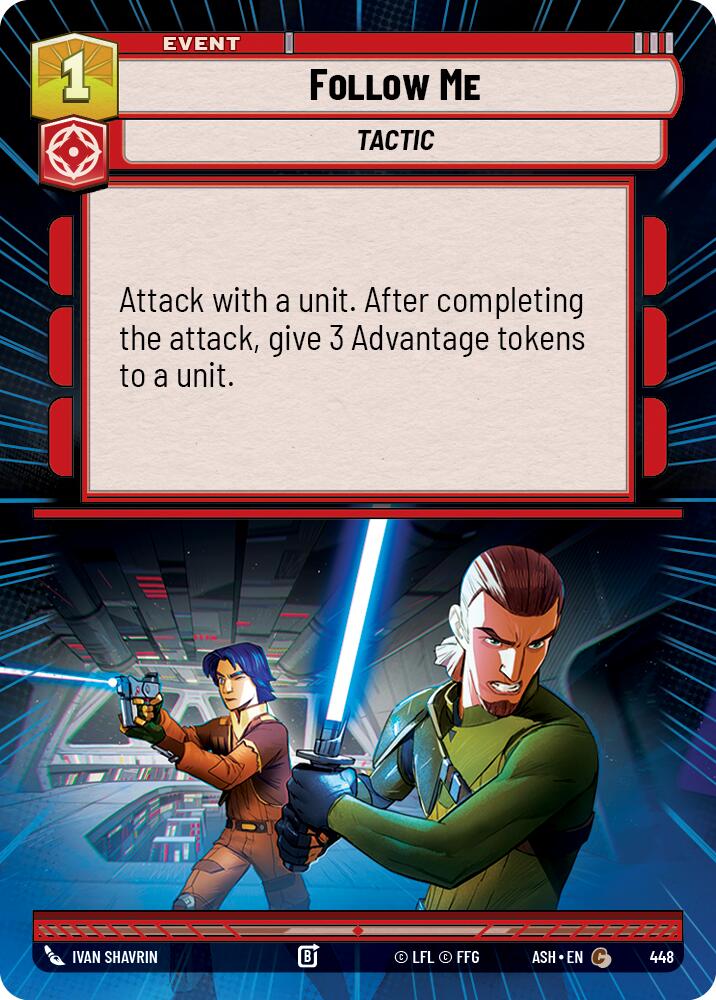 Follow Me (448) (Hyperspace) (448) [Ashes of the Empire] | Shuffle n Cut Hobbies & Games