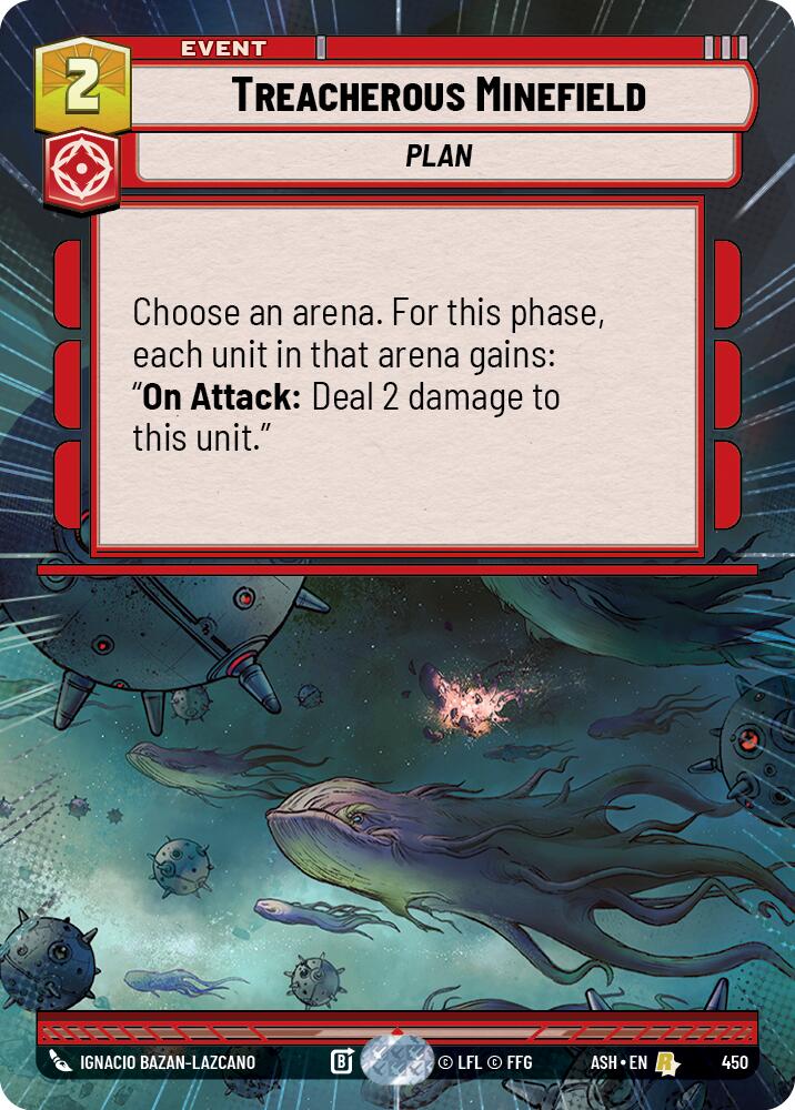 Treacherous Minefield (450) (Hyperspace) (450) [Ashes of the Empire] | Shuffle n Cut Hobbies & Games