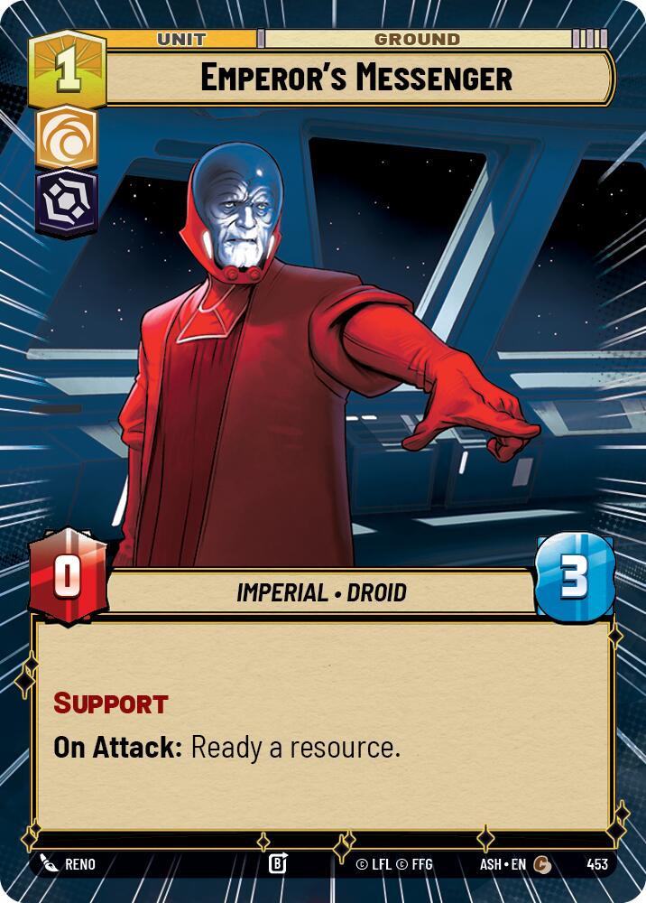Emperor's Messenger (453) (Hyperspace) (453) [Ashes of the Empire] | Shuffle n Cut Hobbies & Games