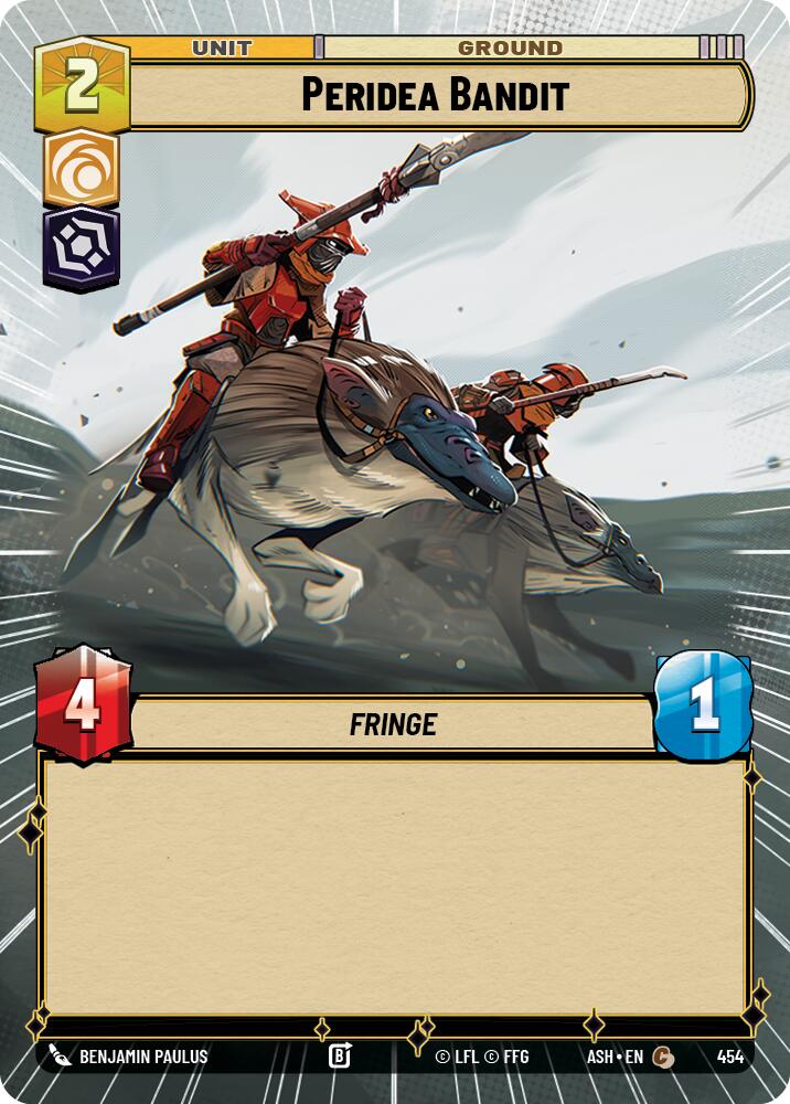 Peridea Bandit (454) (Hyperspace) (454) [Ashes of the Empire] | Shuffle n Cut Hobbies & Games