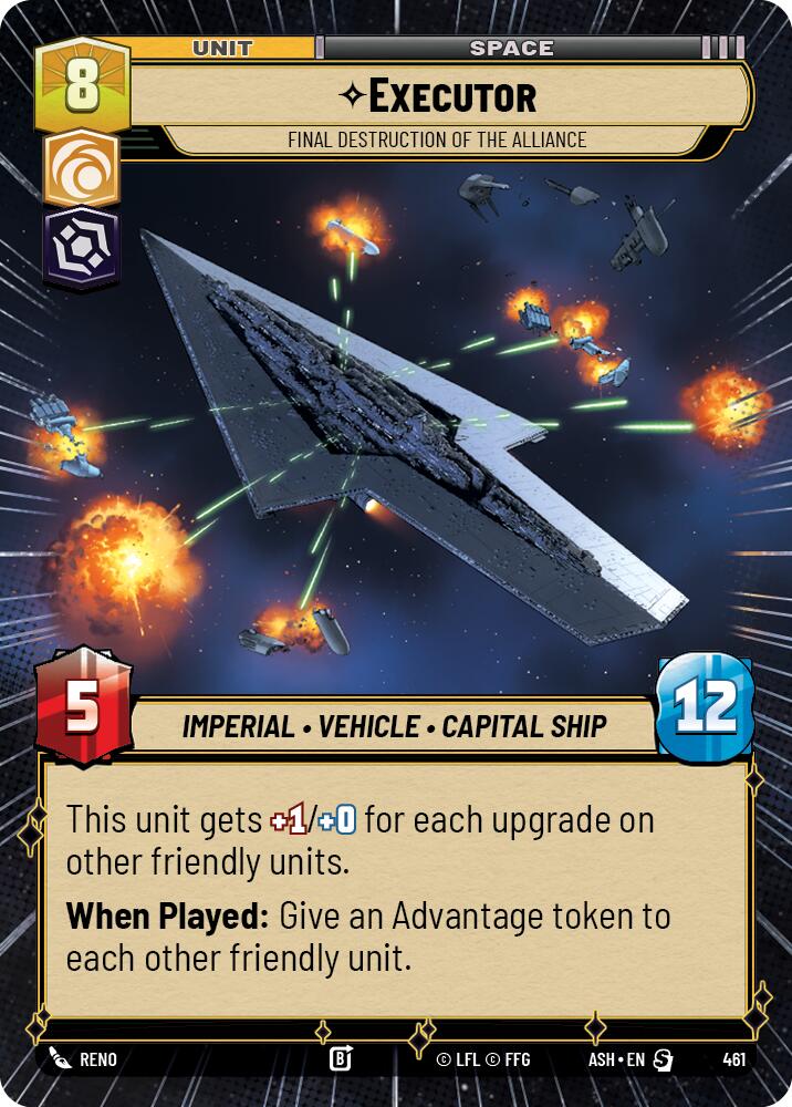 Executor - Final Destruction of the Alliance (461) (Hyperspace) (461) [Ashes of the Empire] | Shuffle n Cut Hobbies & Games
