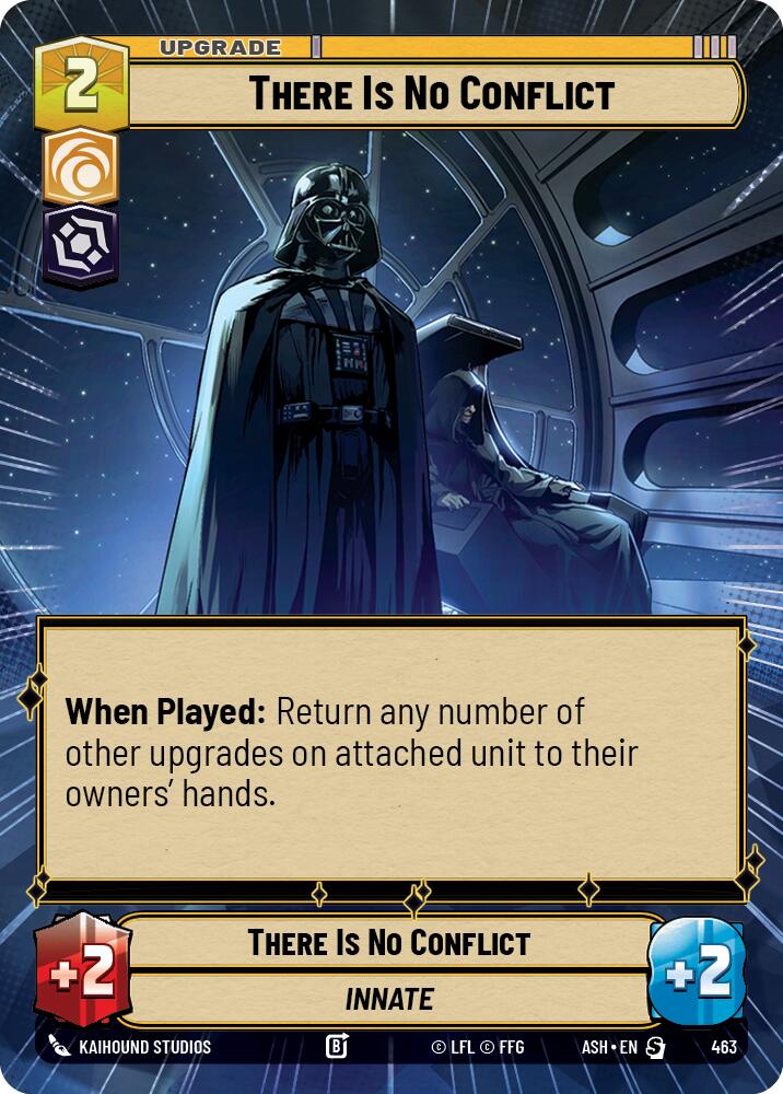 There Is No Conflict (463) (Hyperspace) (463) [Ashes of the Empire] | Shuffle n Cut Hobbies & Games