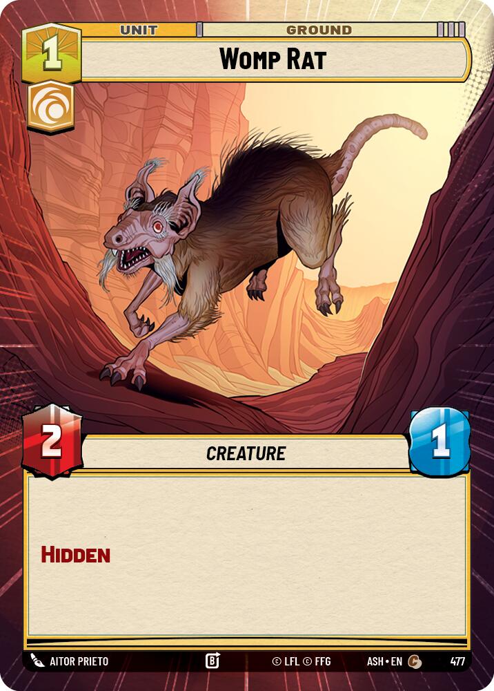 Womp Rat (477) (Hyperspace) (477) [Ashes of the Empire] | Shuffle n Cut Hobbies & Games