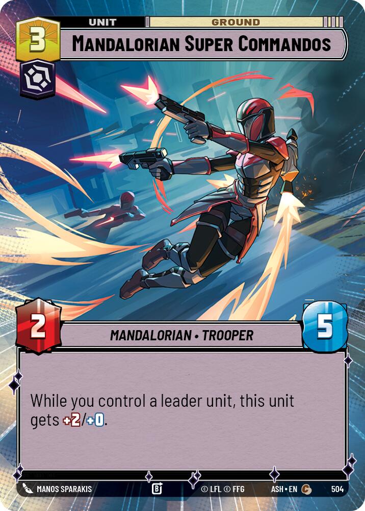 Mandalorian Super Commandos (504) (Hyperspace) (504) [Ashes of the Empire] | Shuffle n Cut Hobbies & Games