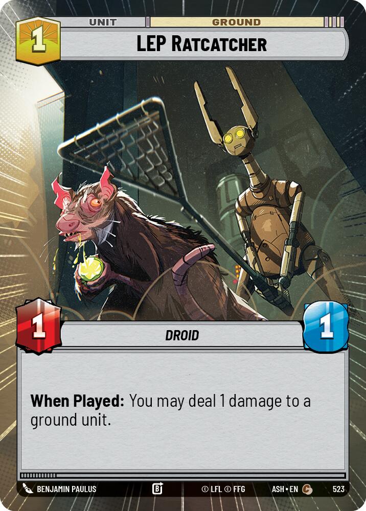 LEP Ratcatcher (523) (Hyperspace) (523) [Ashes of the Empire] | Shuffle n Cut Hobbies & Games