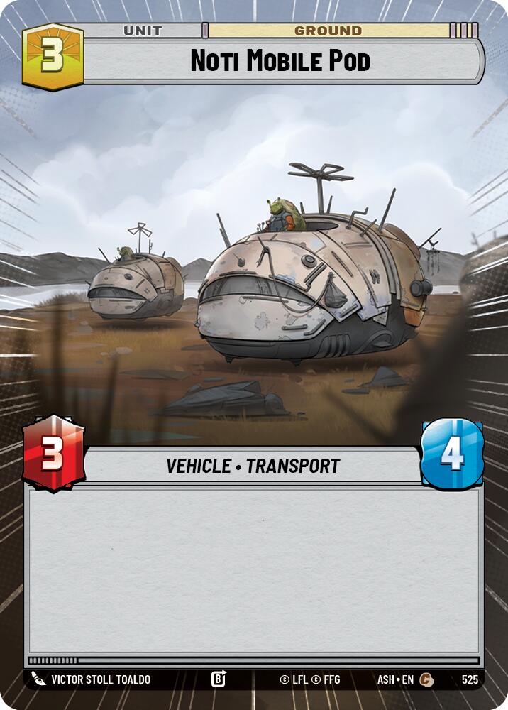 Noti Mobile Pod (525) (Hyperspace) (525) [Ashes of the Empire] | Shuffle n Cut Hobbies & Games