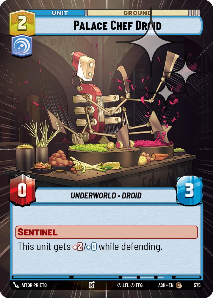 Palace Chef Droid (575) (Hyperspace Foil) (575) [Ashes of the Empire] | Shuffle n Cut Hobbies & Games