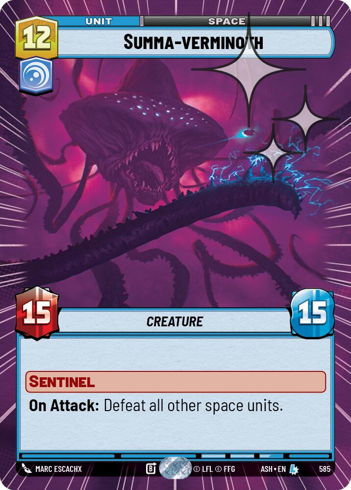 Summa-verminoth (585) (Hyperspace Foil) (585) [Ashes of the Empire] | Shuffle n Cut Hobbies & Games