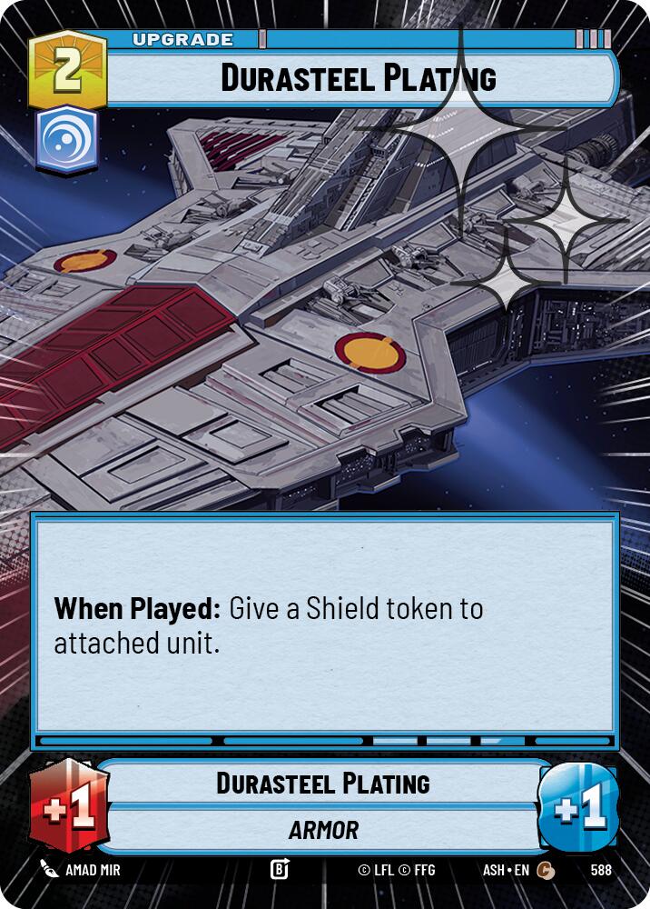 Durasteel Plating (588) (Hyperspace Foil) (588) [Ashes of the Empire] | Shuffle n Cut Hobbies & Games