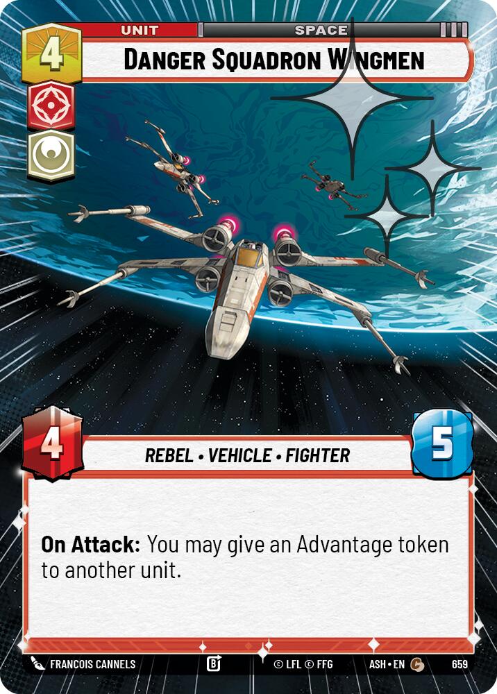 Danger Squadron Wingmen (659) (Hyperspace Foil) (659) [Ashes of the Empire] | Shuffle n Cut Hobbies & Games