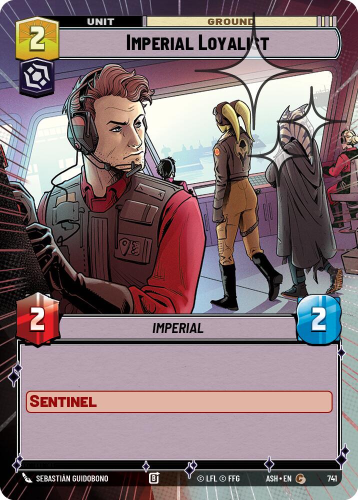 Imperial Loyalist (741) (Hyperspace Foil) (741) [Ashes of the Empire] | Shuffle n Cut Hobbies & Games