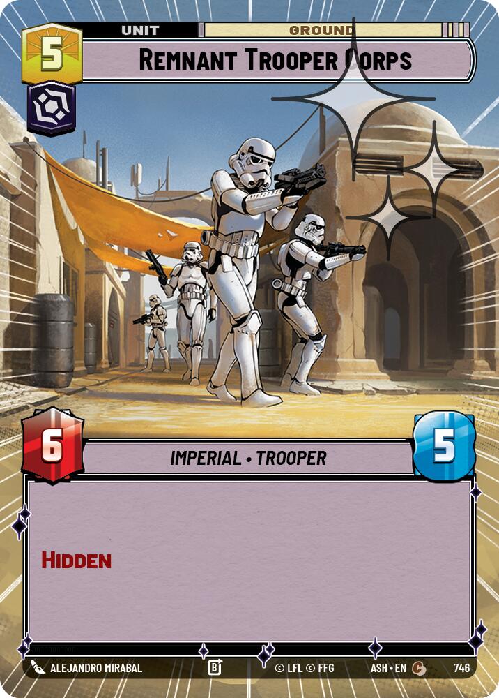 Remnant Trooper Corps (746) (Hyperspace Foil) (746) [Ashes of the Empire] | Shuffle n Cut Hobbies & Games