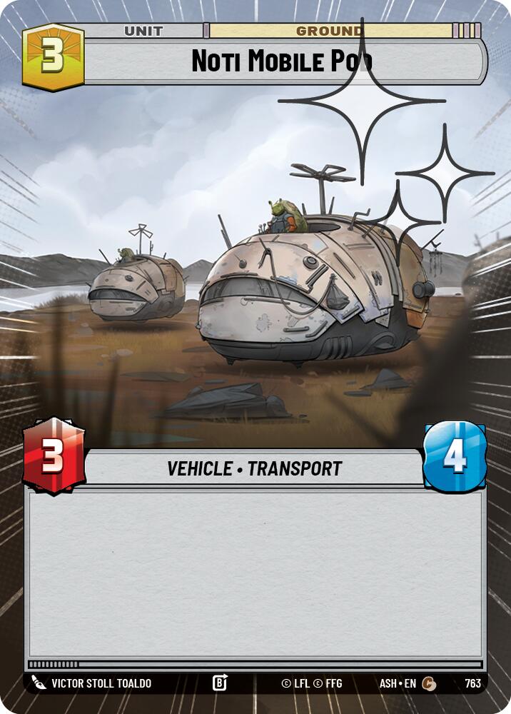 Noti Mobile Pod (763) (Hyperspace Foil) (763) [Ashes of the Empire] | Shuffle n Cut Hobbies & Games
