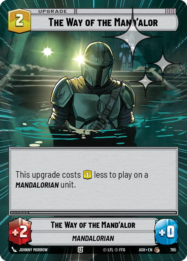 The Way of the Mand'alor (765) (Hyperspace Foil) (765) [Ashes of the Empire] | Shuffle n Cut Hobbies & Games
