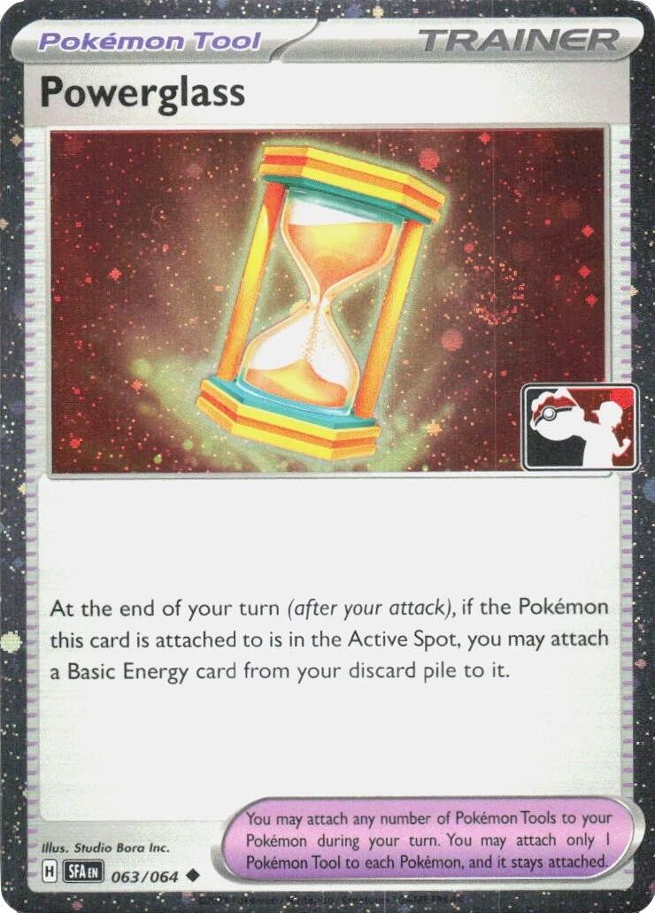 Powerglass (063/064) (Cosmos Holo) [Prize Pack Series Six] | Shuffle n Cut Hobbies & Games