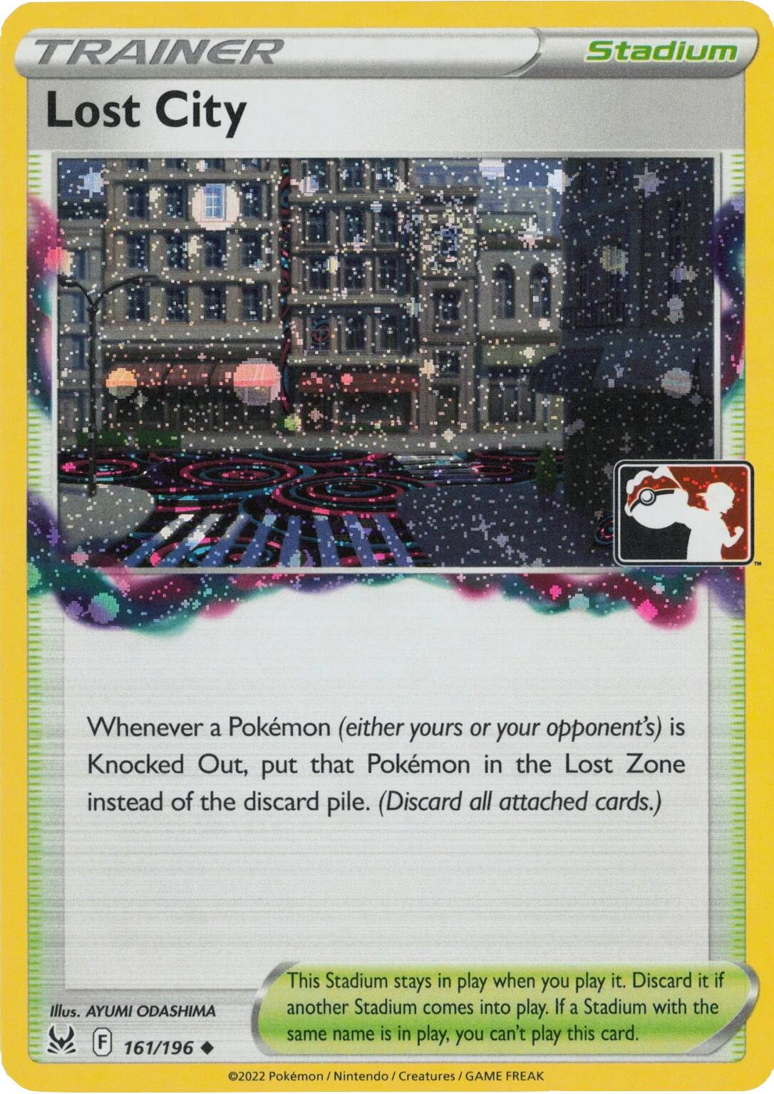 Lost City (161/196) (Cosmos Holo) [Prize Pack Series Four] | Shuffle n Cut Hobbies & Games