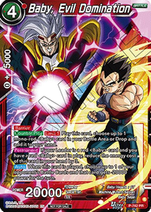 Baby, Evil Domination (Ultra-Bout Series Tournament Pack Vol.3) (P-742) [Tournament Promotion Cards] | Shuffle n Cut Hobbies & Games