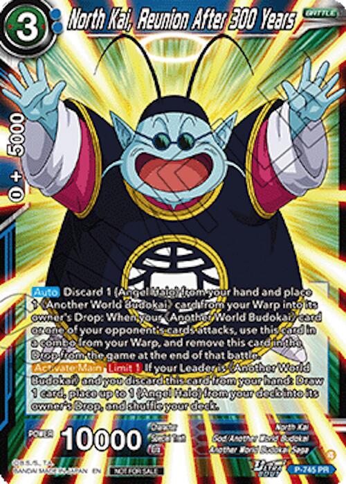 North Kai, Reunion After 300 Years (Ultra-Bout Series Tournament Pack Vol.3) (P-745) [Tournament Promotion Cards] | Shuffle n Cut Hobbies & Games