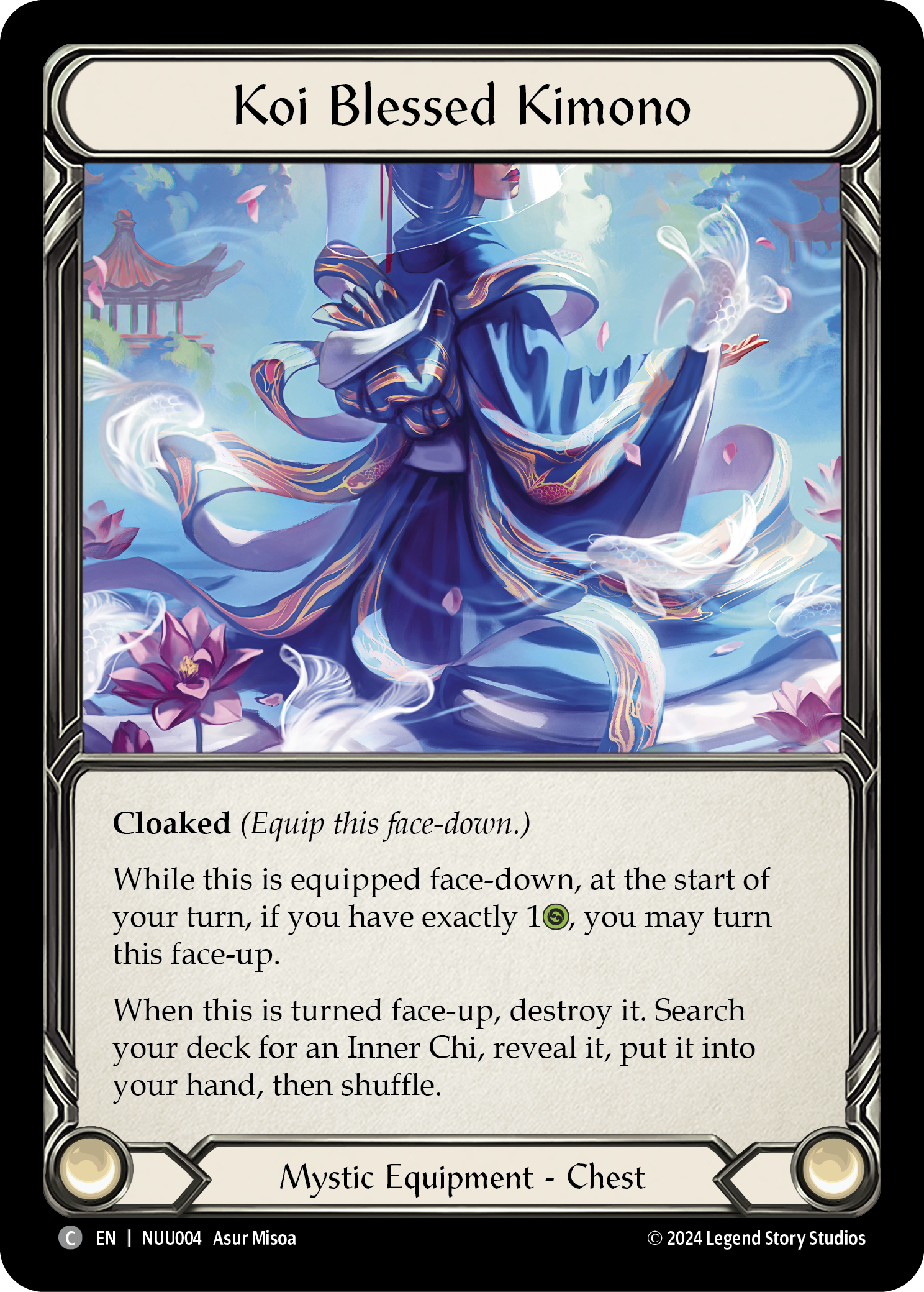 Koi Blessed Kimono [NUU004] (Part the Mistveil Nuu Blitz Deck) | Shuffle n Cut Hobbies & Games
