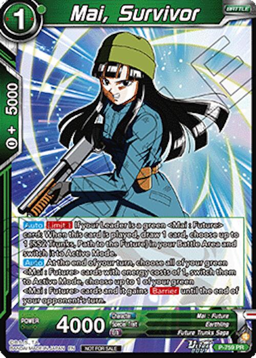 Mai, Survivor (Deluxe Pack 2026 Vol.2) (P-759) [Tournament Promotion Cards] | Shuffle n Cut Hobbies & Games