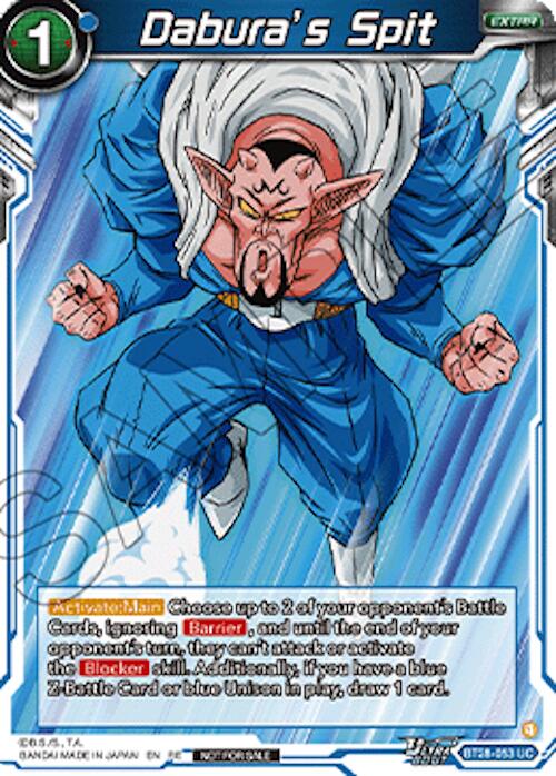 Dabura's Spit (Deluxe Pack 2026 Vol.2) (BT28-053) [Tournament Promotion Cards] | Shuffle n Cut Hobbies & Games