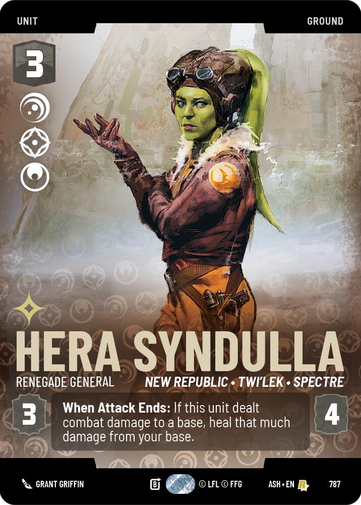 Hera Syndulla - Renegade General (787) (Prestige) (787) [Ashes of the Empire] | Shuffle n Cut Hobbies & Games